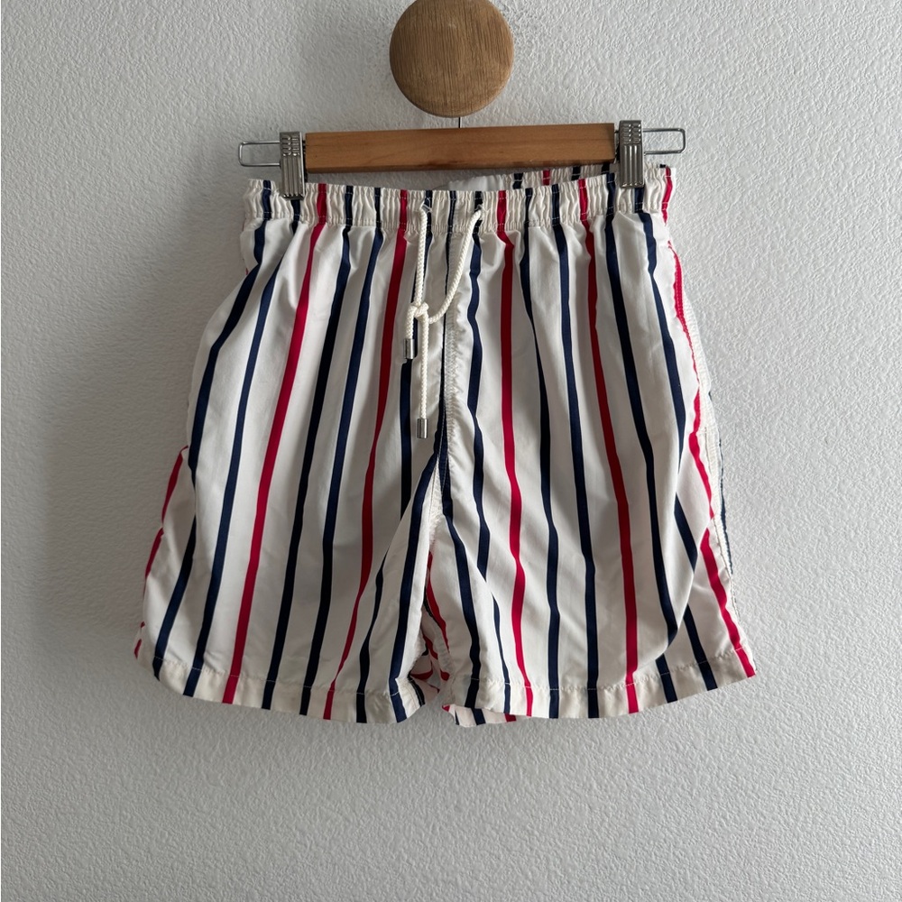 Solid & Striped Swim Trunks